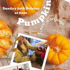 Pumpkin Decorating Workshop - Sunday 26th October 2025 11am